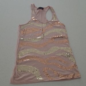 Fun sequin tank top